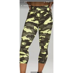 Swift Speed High-Rise Crop 21" ColourHeritage 365 Camo Crispin Green Multi Size1